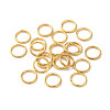 304 Stainless Steel Closed Jump Rings X-STAS-K285-05G-1