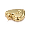 Rack Plating Real 18K Gold Plated Brass Pendants KK-E260-01G-L-3