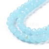 Electroplate Glass Beads Strands EGLA-A034-J3mm-L06-3