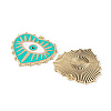 Rack Plating Alloy Enamel Pendants ENAM-K067-05F-4