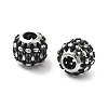 304 Stainless Steel European Beads STAS-V008-45AS-2