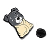 Bulldog with Blanket Enamel Pins JEWB-I055-04EB-04-3