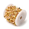 Brass Flat Round Link Chains CHC-H114-07G-05-2