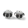 Sparkling Acrylic Rhinestone Beads CLAY-NH0003-01S-02-1
