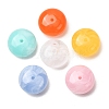 Two-Tone Imitation Gemstone Acrylic Beads X-AC-CBA7B05-36-1