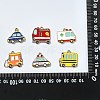 30Pcs 6 Styles Alloy Enamel Pendants ENAM-CJ0004-51-8