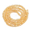 Electroplate Glass Beads Strands EGLA-A044-T2mm-B03-3