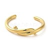 304 Stainless Steel Wire Wrap Cuff Bangles BJEW-Q773-06D-G-2