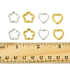 50Pcs Tibetan Style Alloy Bead Frame TIBEB-FS0001-10AS-5