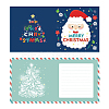 DIY Merry Christmas Greeting Card Diamond Painting Kit XMAS-PW0001-126-2