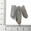 Electroplated Natural Quartz Crystal Graduated Beads Strands G-P315-A21-3