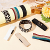   5 Pairs 5 Style Elastic Polyester Shoelace Bands FIND-PH0007-45-5