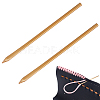 2Pcs Brass Needle AJEW-GA0008-82-1