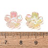UV Plating Opaque Acrylic Beads AC-CBA99FE-05-J-3