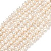 Natural Cultured Freshwater Pearl Beads Strands PEAR-L034-06A-2