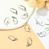 Tarnish Resistant 304 Stainless Steel Leverback Earring Findings X-STAS-E007-2-4