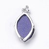 Natural Lapis Lazuli Pendants G-E423-08P-2