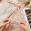 12Pcs 12 Styles Alloy Rhinestone Hair Bands OHAR-HS0001-05-3