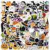 Halloween Themed PVC Waterproof Sticker Labels HAWE-PW0001-047-1