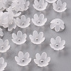 Frosted Acrylic Bead Caps MACR-S371-07A-701-1