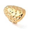 Ocean Themes 304 Stainless Steel Open Cuff Rings for Women RJEW-K293-02C-G-2