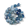 Natural Blue Cherry Blossom Agate Beads Strands G-NH0010-J02-01B-3