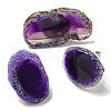 Dyed & Heatsd Natural Agate Slice USB Night Light Decoration G-Q170-10D-1