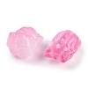 Transparent Spray Paint Glass Beads GLAA-H035-01-3