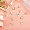 10Pcs Eco-Friendly Brass Micro Pave Cubic Zirconia with Enamel Pendants KK-SZ0005-77-3