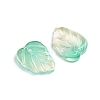 Two-Tone Transparent Glass Charms X-GLAA-H016-15E-2