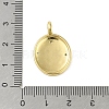 Brass Micro Pave Cubic Zirconia Pendants KK-E111-05G-3