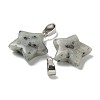 Natural Sesame Jasper Pendants G-B127-12P-11-2