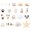 20Pcs 20 Styles Resin Cabochons CRES-YW0002-24-1