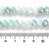 Electroplate Glass Beads Strands LAMP-S068-02J-4