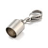 Tarnish Resistant 304 Stainless Steel Cord Ends STAS-K273-07D-P-2