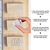 Clear Acrylic Soap Stamps DIY-WH0445-003-5