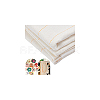 Solid Colored Polyester Cotton Cross Stitch Fabric DIY-WH0060-10-7