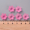 Frosted Acrylic Bead Caps MACR-S371-07A-704-4