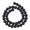 Natural Lava Rock Stone Bead Strands G-PH0028-8mm-04-7