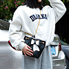 DIY Imitation Leather Knitting Crochet Bowknot Bucket Bags GN-TAC0001-06B-7