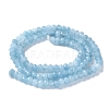 Dyed Natural Malaysia Jade Rondelle Beads Strands G-E316-2x4mm-64-4