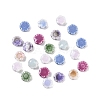 Glazed Porcelain Round Beads X-PORC-R003-01-1