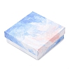 Gradient Color Square Cardboard Jewelry Boxes CBOX-A010-01B-03-2