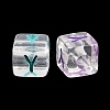 Acrylic European Beads MACR-I042-01Y-2