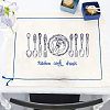 Self-Adhesive Silk Screen Printing Stencil DIY-WH0338-195-4