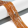 Electroplate Glass Beads Strands EGLA-A034-T6mm-A19-3
