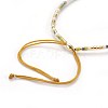 Glass Seed Beads Bracelets BJEW-E360-01-4