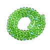 Electroplate Glass Beads Strands EGLA-A044-T6mm-L11-3