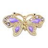 304 Stainless Steel Rhinestone Pendants STAS-C174-14G-01-1