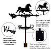 Iron Wind Direction Indicator AJEW-WH0265-027-3